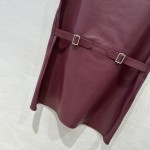 Prada genuine leather vest vest skirt