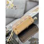 Dior Triple Embroidery Bead Tube Gold