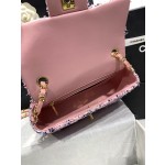 CHANEL Light Gold Hardware Chain AS01116#