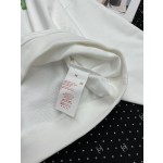 MARni brush printed logo round neck loose fitting sweater