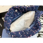 CHANEL 23A 22Bag Denim Garbage Bag 3261