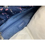CHANEL 23A 22Bag Denim Garbage Bag 3261