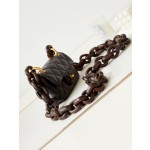 CHANEL Dakar Advanced Handicraft Workshop Peach Wood Limited Edition CF Model AS4165