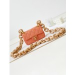 CHANEL Dakar Advanced Handicraft Workshop Peach Wood Limited Edition CF Model AS4165