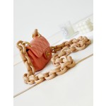 CHANEL Dakar Advanced Handicraft Workshop Peach Wood Limited Edition CF Model AS4165