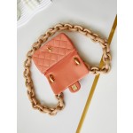CHANEL Dakar Advanced Handicraft Workshop Peach Wood Limited Edition CF Model AS4165
