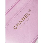 CHANEL Dakar Advanced Handicraft Workshop Peach Wood Limited Edition CF Model AS4165