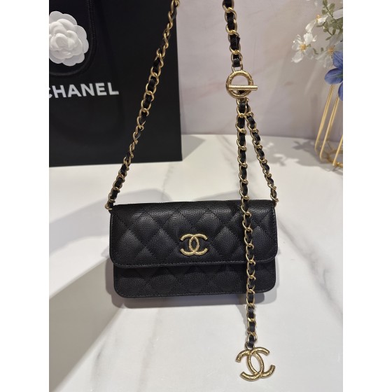 CHANEL 23b Adjustable Chain Mobile Case