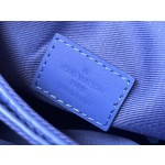 𝐋𝐎𝐔𝐈𝐒𝐕𝐔𝐈𝐓𝐓𝐎𝐍 M82568 Blue S-Lock Vertical Mini Handbag