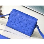 𝐋𝐎𝐔𝐈𝐒𝐕𝐔𝐈𝐓𝐓𝐎𝐍 M82579 Blue Full Skin Embossed Men's Bag and Postman Bag Series