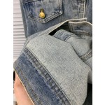 Chanel Round Neck Hardware Short Coat