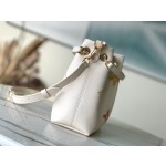 𝐋𝐎𝐔𝐈𝐒𝐕𝐔𝐈𝐓𝐓𝐎𝐍 M46545 Yellow silk screen full leather chain water bucket bag series