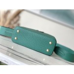 𝐋𝐎𝐔𝐈𝐒𝐕𝐔𝐈𝐓𝐓𝐎𝐍 N80931/M48865 Green Snake Shoulder This Capuchines Mini Size Handbag