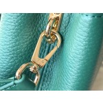 𝐋𝐎𝐔𝐈𝐒𝐕𝐔𝐈𝐓𝐓𝐎𝐍 N80931/M48865 Green Snake Shoulder This Capuchines Mini Size Handbag