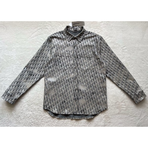 Dior jacquard lapel shirt jacket