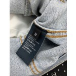 Celine Arc de Triomphe Metal Button Denim Coat