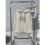 PRADA LOGO HOODIE