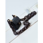 CHANEL Dakar Advanced Handicraft Workshop Peach Wood Limited Edition CF Model AS4165