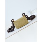 CHANEL Dakar Advanced Handicraft Workshop Peach Wood Limited Edition CF Model AS4165