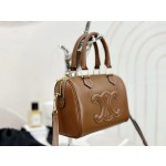 Celine Small Boston Canvas Leather Model: 113773