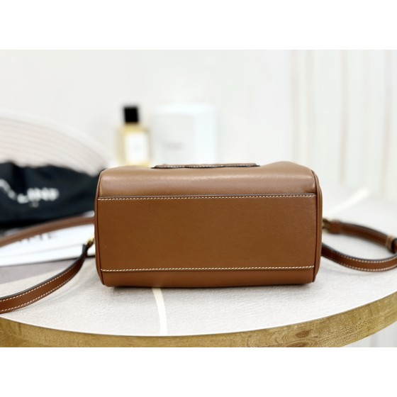 Celine Small Boston Canvas Leather Model: 113773
