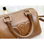 Celine Small Boston Canvas Leather Model: 113773