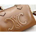 Celine Small Boston Canvas Leather Model: 113773