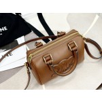 Celine Small Boston Canvas Leather Model: 113773