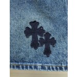 Crook Heart Bow Neck Denim Short Skirt