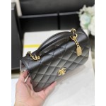 CHANEL Litchi Skin Organ Bag AS428400128