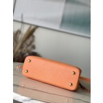 𝐋𝐎𝐔𝐈𝐒𝐕𝐔𝐈𝐓𝐓𝐎𝐍 M22606 Orange Colorful Gold buckle Small Capsines BB handbag