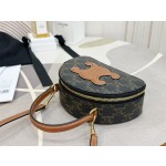 CELINE Old Flower New Half Moon Bag Model: 10K642
