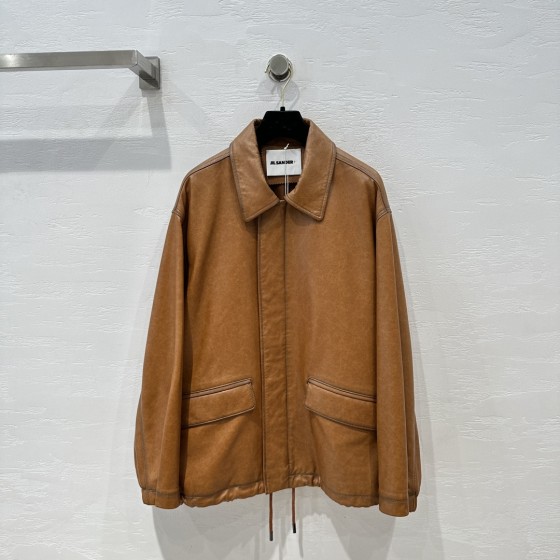 JIL SANDER WIDE JACKET COAT