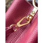 𝐋𝐎𝐔𝐈𝐒𝐕𝐔𝐈𝐓𝐓𝐎𝐍 N82068/M48865 Grape Purple Snake Shoulder This Capuchines BB handbag