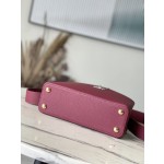 𝐋𝐎𝐔𝐈𝐒𝐕𝐔𝐈𝐓𝐓𝐎𝐍 N82068/M48865 Grape Purple Snake Shoulder This Capuchines BB handbag