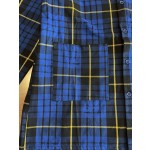 Mastermind JAPAN New Autumn/Winter Checkered Shirt Coat Skull Logo Print