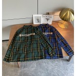 Mastermind JAPAN New Autumn/Winter Checkered Shirt Coat Skull Logo Print