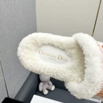 Dior Autumn/Winter New Wool Slippers
