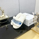 Dior Autumn/Winter New Wool Slippers