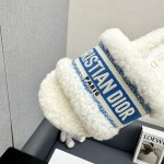 Dior Autumn/Winter New Wool Slippers