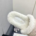 Dior Autumn/Winter New Wool Slippers