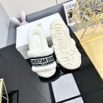 Dior Autumn/Winter New Wool Slippers