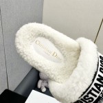 Dior Autumn/Winter New Wool Slippers