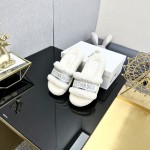 Dior Autumn/Winter New Wool Slippers