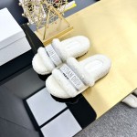 Dior Autumn/Winter New Wool Slippers