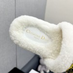 Dior Autumn/Winter New Wool Slippers