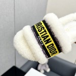 Dior Autumn/Winter New Wool Slippers