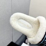 Dior Autumn/Winter New Wool Slippers