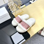 Dior Autumn/Winter New Wool Slippers