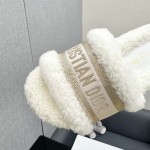 Dior Autumn/Winter New Wool Slippers